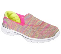 NEU SKECHERS Damen Fitness Sneakers Laofer Slipper GO WALK 3 - TILT Mehrfarbig