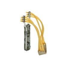 PROFI STAHL SCHLEUDER STEINSCHLEUDER ARMY GRÜN ZWILLE SPORTSCHLEUDER QW