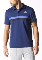 Adidas Originals Men's Barricade Polo Shirt Tennis ClimaCool Men Athletic Polo's