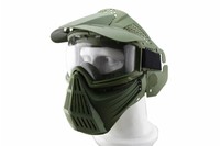 Airsoft Paintball Gotcha Gesichtsmaske Schutz Mask / Brille / Hals Schutz Maske