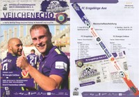 Programm + Ticket Erzgebirge Aue - FC Energie Cottbus  18.09.2015