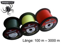 SpiderWire Stealth Code Red,Moosgreen,Yellow - geflochte Schnur 100 - 3000 Meter