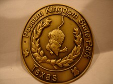Possum Kingdom State Park Texas new shield stocknagel medallion G0217