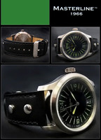 MASTERLINE FLIEGERUHR NACHLEUCHT.ZAHLEN 10 BAR  !!!ES IST KEINE 24-STUNDEN-UHR!!