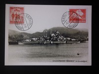    "SCHLACHTSCHIFF BISMARCK"  1 AK =SIEHE SCAN = BITTE  LESEN = LOS G 8
