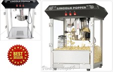 Machine Maker Popcorn Popper Stainless Steel 8-Ounce 860-watt Party