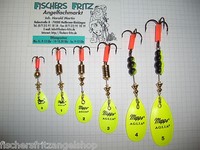 Original Mepps Spinner Aglia gelb / chartreuse ab 1,80€ / Stück zum Sparpreis