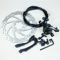 TEKTRO AQUILA Scheibenbremse Set mechanisch 160 mm Bremsscheibe Adapter schwarz