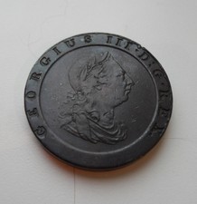 1797 King George Iii Copper Cartwheel Twopence - Good Clean Edge. E509