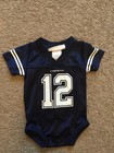 EUC Infant Boys AUTHENTIC DALLAS COWBOYS Onesie Size 9 Months