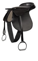 004428 PFIFF Reitkissen Sattelkissen Ponysattel Shettysattel Leder m. Zubehör