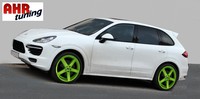 Porsche Cayenne Macan 997 Alufelgen 9x20 und10,5x20 Zoll - Diewe CAVO Green