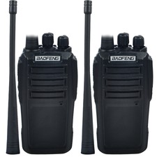 2pcs BAOFENG UV-6 VHF/UHF136-174/400-470MHz Dual Band Portable Walkie Talkies