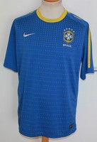 VINTAGE BRASILIEN BRAZIL 2010-2011 NIKE TRIKOT Gr XL AUSWARTZ