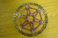 Hope Saw 203mm Bremsscheibe Purple Lila selten, Retro, Kult