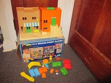 vintage sesame street playhouse