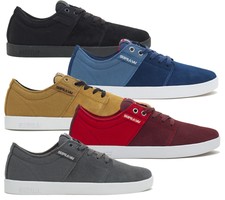 Supra Stacks black burgundy red blue charcoal wood thrush Sneaker