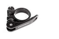 Sattelklemme Alu Schnellspanner PROMAX 31,8mm Sattelstütze Schelle schwarz