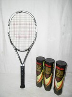 WILSON " SIX TWO BLX " TOP TENNISSCHLÄGER GRIFFSTÄRKE: L2 + 12 TENNISBÄLLE