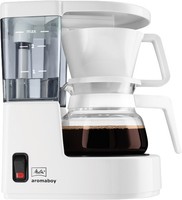 MELITTA Kaffeautomat Aromaboy Kaffemaschine Kaffekocher Filterkaffe Weiss 