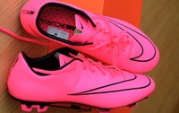 Fußballschuhe Orig. NIKE MERCURIAL VELOCE II FG Gr. 41 UK 7 US 8 Pink *NEU u OVP