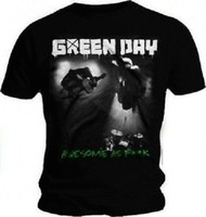 GREEN DAY - HIGH JUMP (AWESOME AS F**K) - OFFICIAL MENS T SHIRT 
