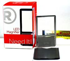 Radioshack Pocket or Purse Directional Led Illuminating Magnifier 6301325