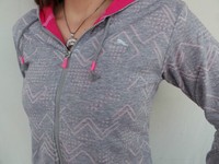 TOLLE PUMA DAMEN TRAININGS FITNESS JOGGING JACKE SWEAT PINK Gr. XS S M L XL