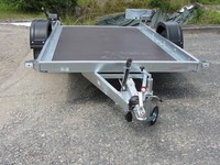 HK  Fahrzeug- und Maschinentransporter ankippbar, 100 km/h, 1-achser gebremst