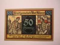 Bad Kösen - Corps KSCV - Notgeld - 1921 / Studentika