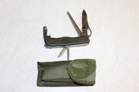 BW Taschenmesser Einhandöffnung Bundeswehr Messer Neu mit Tasche