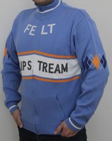 Felt Slipstream Herren Pullover Vintage Zip blau Gr. L
