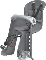 Fahrradsitz Kinderfahrradsitz Polisport Bilby JR Junior schwarz/grau max. 15 Kg