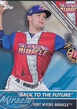 Fort Myers Miracle Back To The Future 2016 Topps Pro Debut Promo Night Uniform