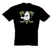 Mighty Ducks T-Shirt Schwarz