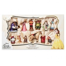 Disney Limited Edition Beauty and the Beast Deluxe Sketchbook Ornament Set NEW