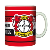 Bayer 04 Leverkusen Becher Tasse - Meine Stadt - Neu