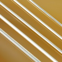 Schlangenkette 925 Silber Weiss Silberkette Halskette Echtsil. 8 Seitig Dia. NEU