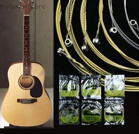 6er Set Stahl Saiten Gitarrensaiten für Akustikgitarre Westerngitarre 150XL Heiß