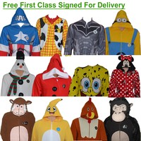  Primark mens ladies animal onesie sleepsuit pyjamas allinone babygrow onsie NEW