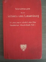 Antiquarisches Buch/Bücher Altes Wanderbuch Hamburg/Schleswig-Holstein von 1927