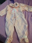 Snoopy - Baby Girls Pink Snoopy Footed Pajama Sleeper Size 3-6 months