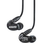 Sure SE215 Black In-Ear Headphones Monitor Earphones Professional Earbuds New