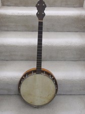 Weymann model 135 vintage tenor banjo-original case, 1920's, maple