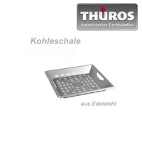 Kohleschale für Thüros I Holzkohlegrill Edelstahlgrill Schale Edelstahlschale 