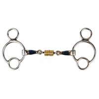 Ikonic Saddlery Gebiss Pessoa Blue Steel 9702