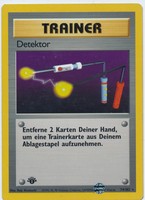 Pokémon Detektor 74/102 - Basis - 1. Edition - LP