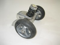 Vorderachse + Räder für   K2 - Kick Two Cityroller,Kickboard, Roller (HX2)  