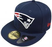 New Era NFL New England Patriots Trainer Caps 59fifty Basic Fitted Basecaps Mens