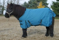 NEU: Regendecke Shettdecke 70-80-90-100cm aquamarin